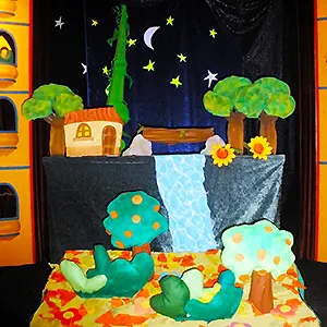 Teatro de Formas Animadas - A Bota do Coelho Jeremias No Mundo da Lua - Teatro de Formas Animadas